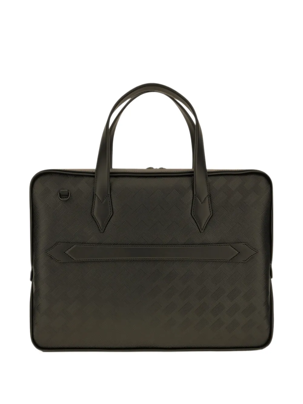 Montblanc geometric-patterned briefcase Zwart