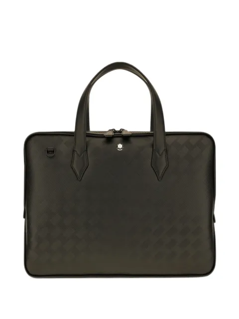 Montblanc geometric-patterned briefcase