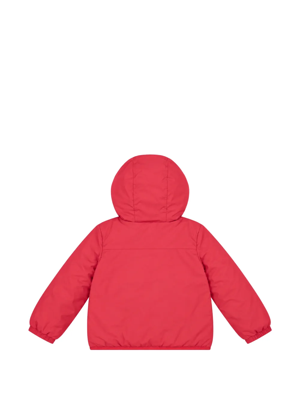 K Way Kids E. Le Vrai 4.0 Claudine Orsetto logo-patch hooded jacket Rood