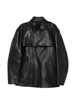 Rick Owens（リックオウエンス） レザージャケット - FARFETCH