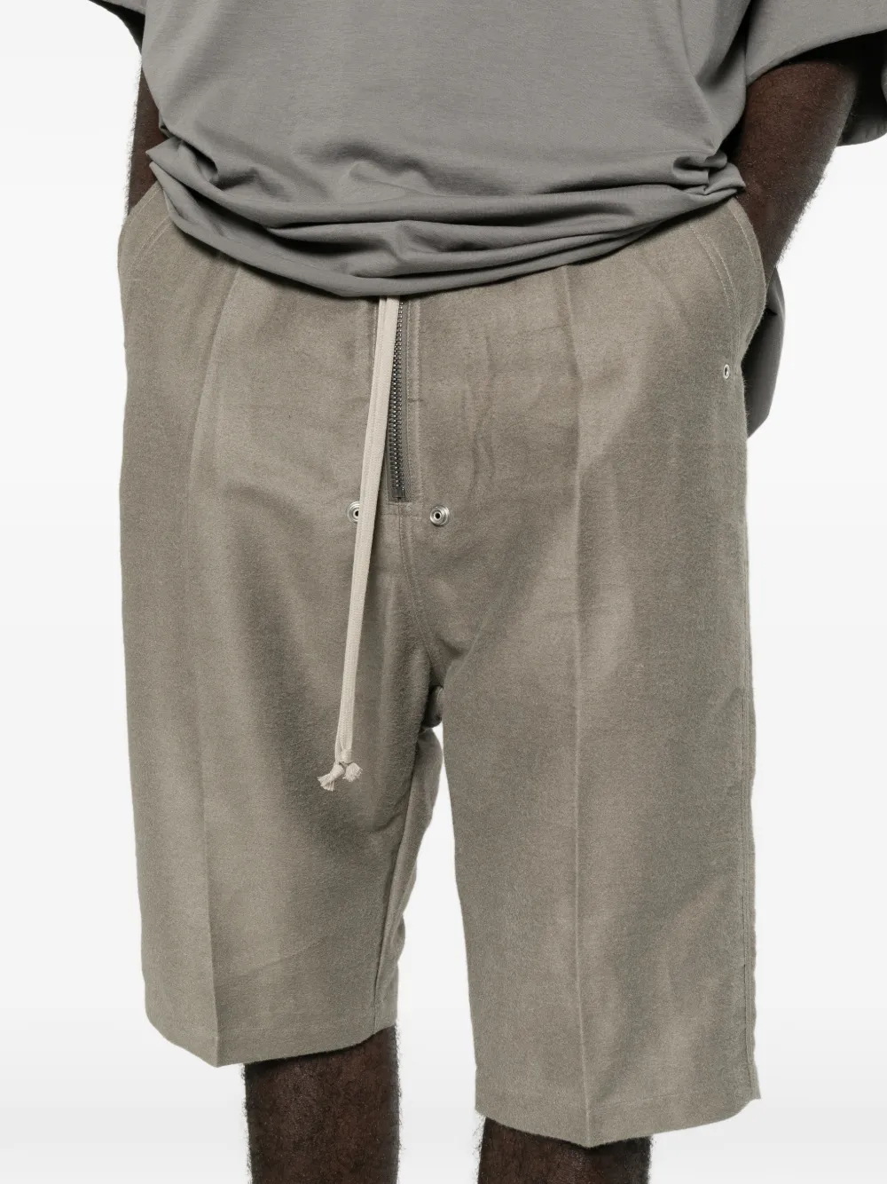 Rick Owens Bela Pods shorts Beige