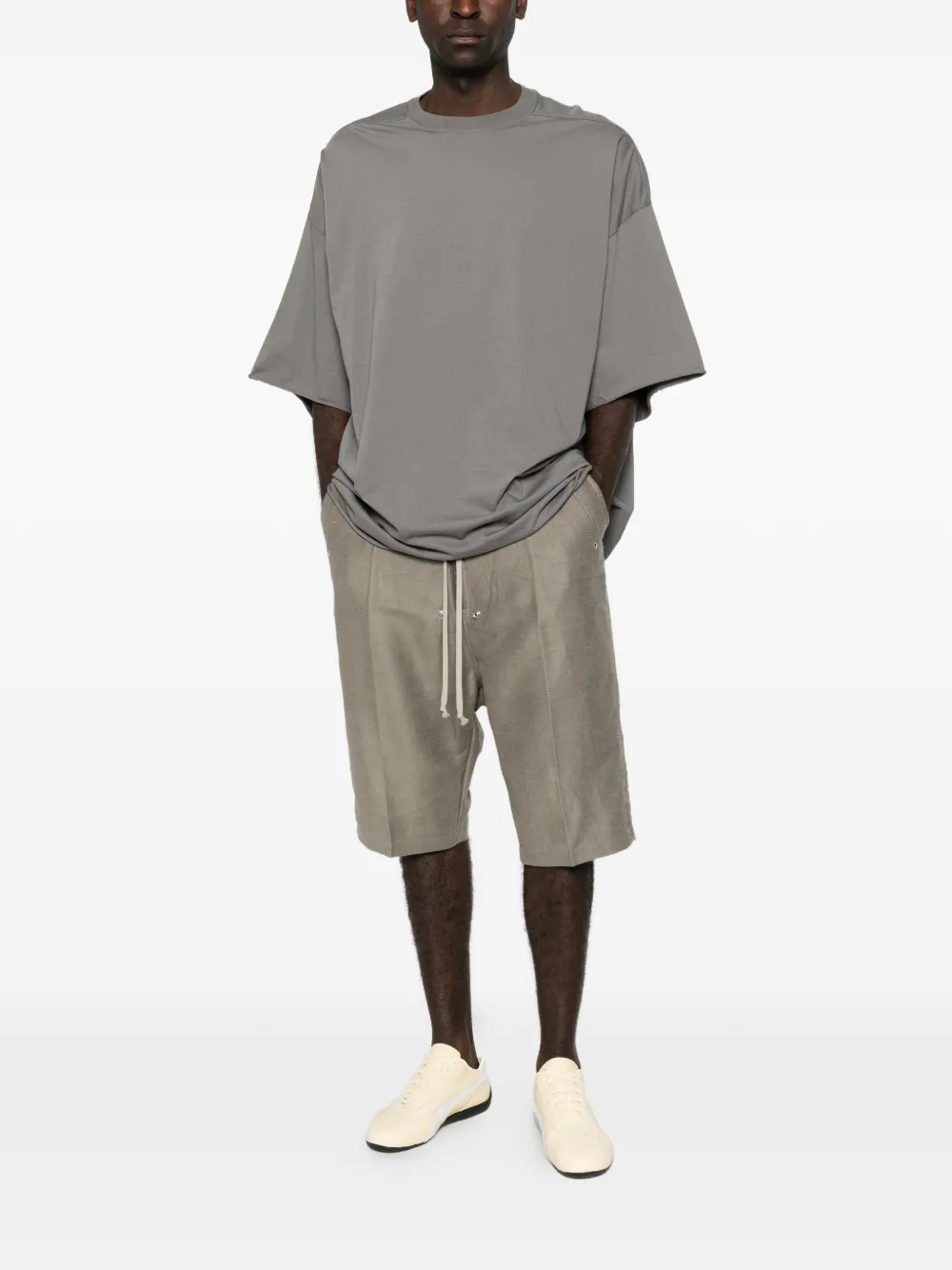 Rick Owens Bela Pods shorts Beige