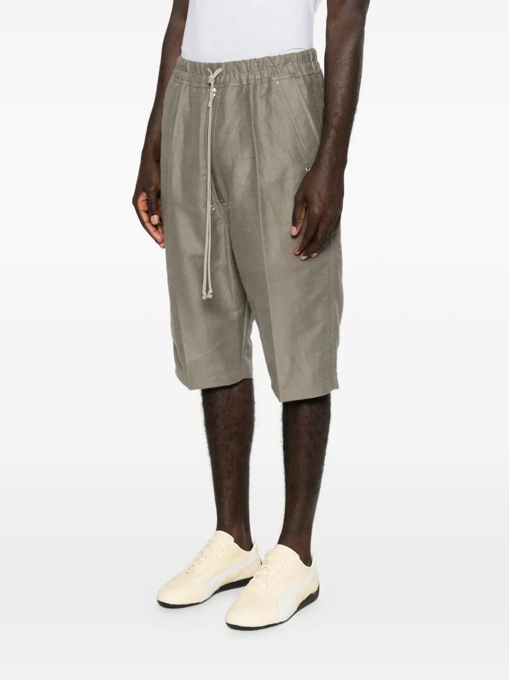 Rick Owens Bela Pods shorts Beige