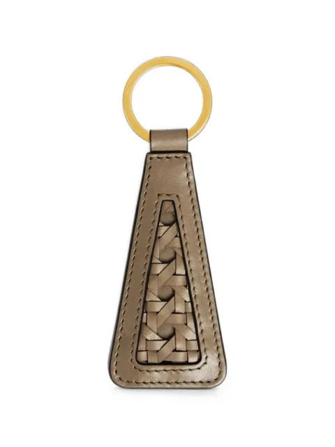 Aviteur cannage leather keyring