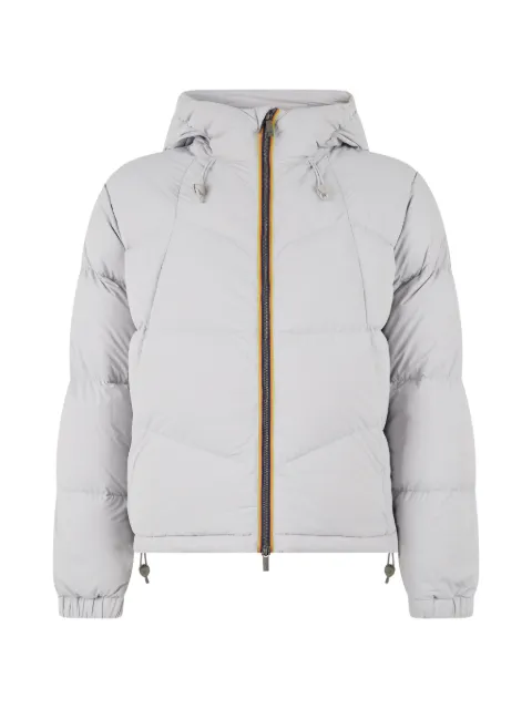 K-Way Gesteppte Kapuzenjacke