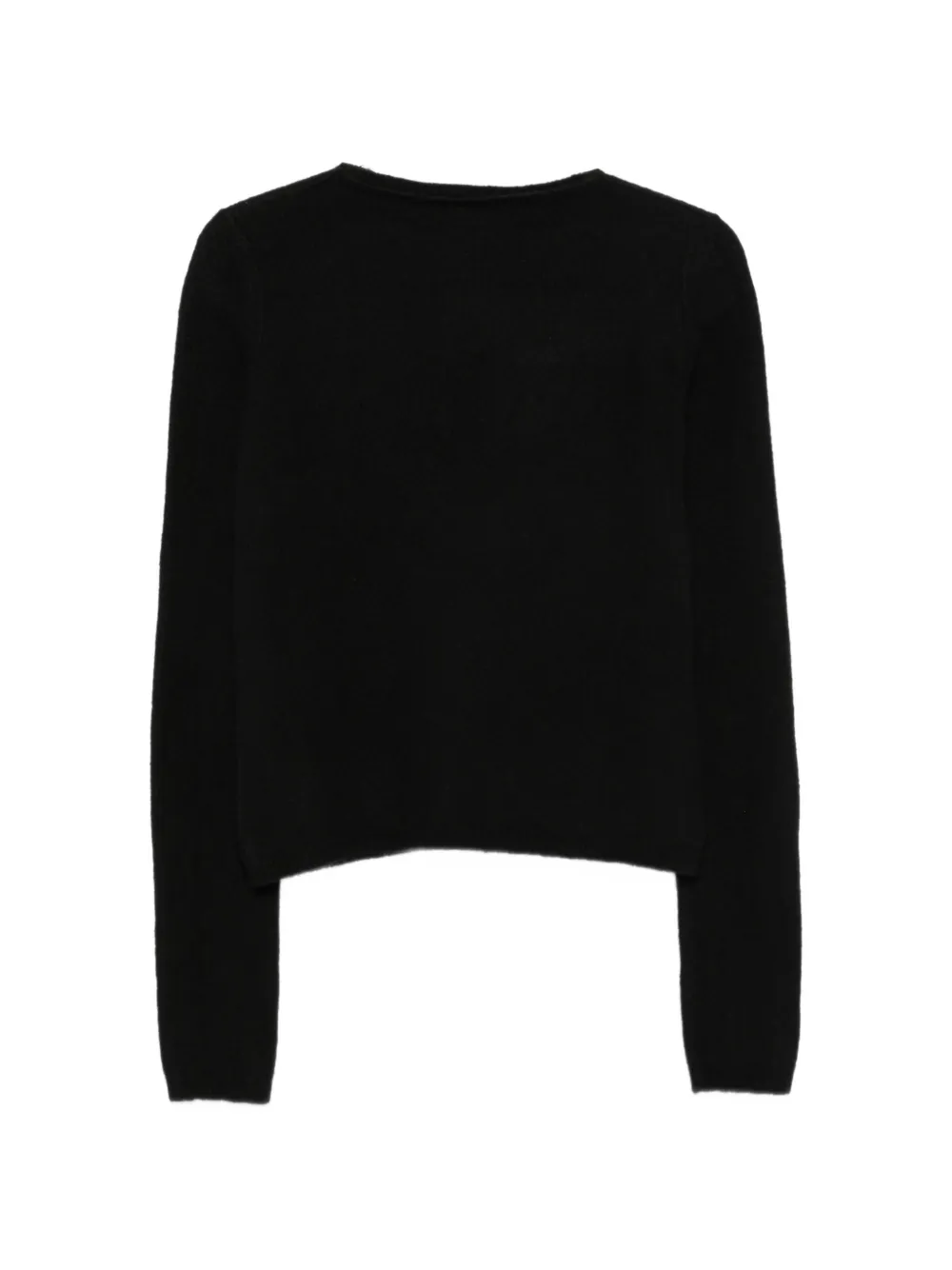 Rick Owens fine-knit sweater Zwart