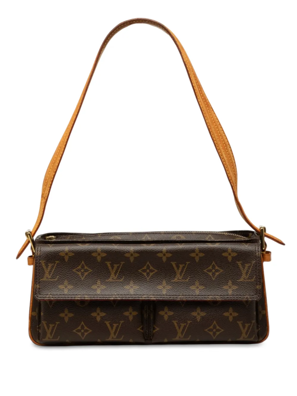 Louis Vuitton Pre-Owned 2004 Monogram Viva Cite MM shoulder bag - Brown