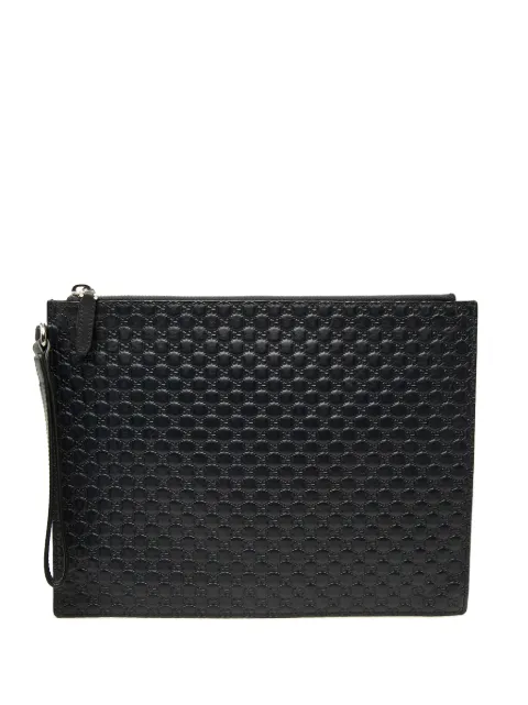 Gucci Pre-Owned 2000-2015 Microguccissima clutch bag