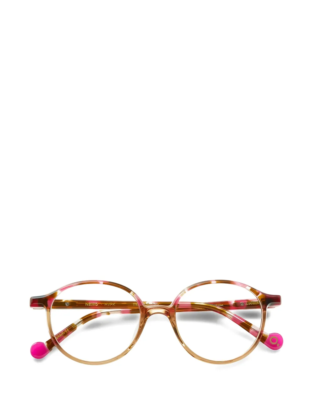 Etnia Barcelona Nemo bril met rond montuur Bruin