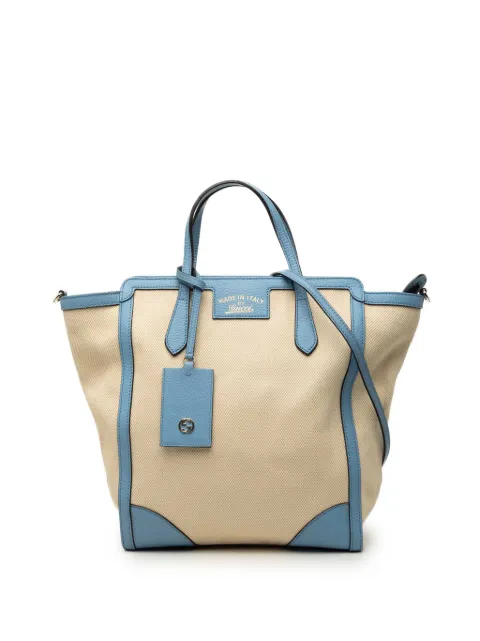 Gucci Pre-Owned 2000-2015 bolso satchel Swing de piel convertible en shopper