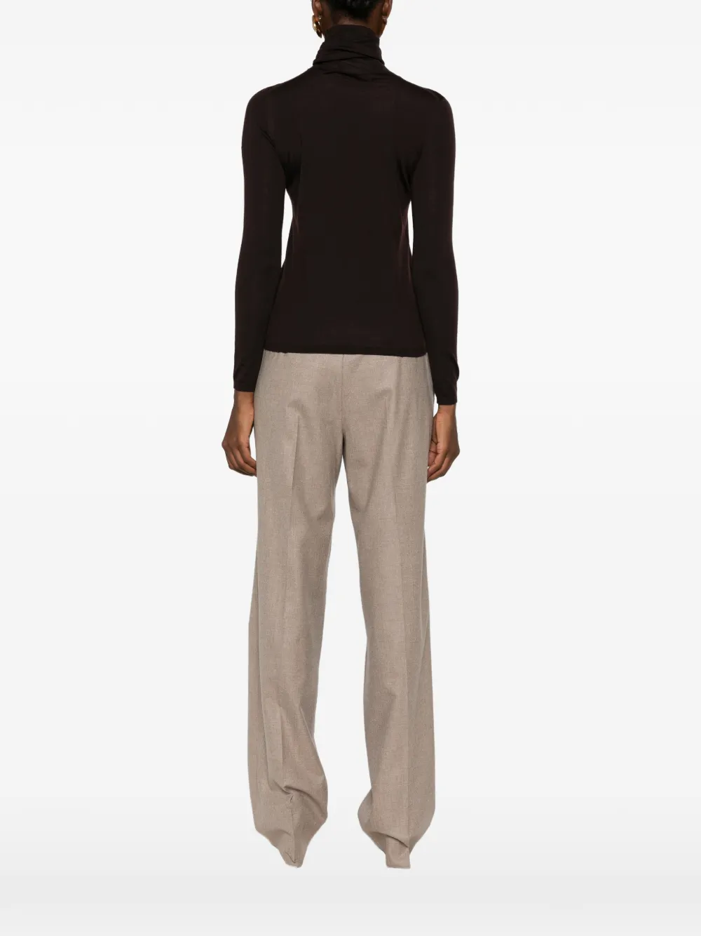 Max Mara roll-neck sweater Bruin