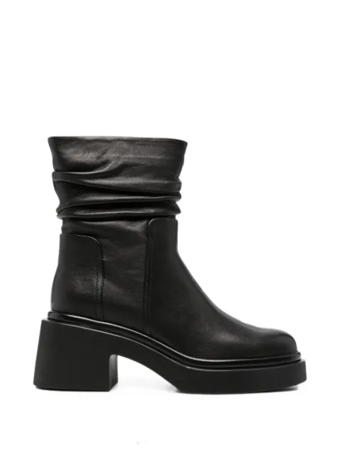 Bruno Premi ruched platform boots