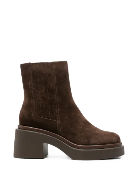 Bruno Premi suede platform ankle boots