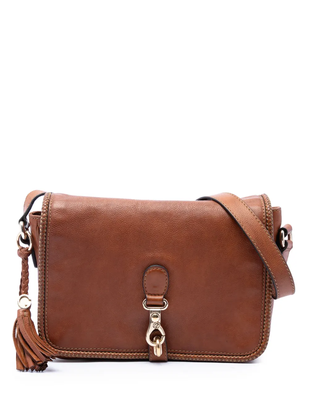 Gucci Pre-Owned 2016-2026 Marrakech Umhängetasche aus Kalbsleder - Braun