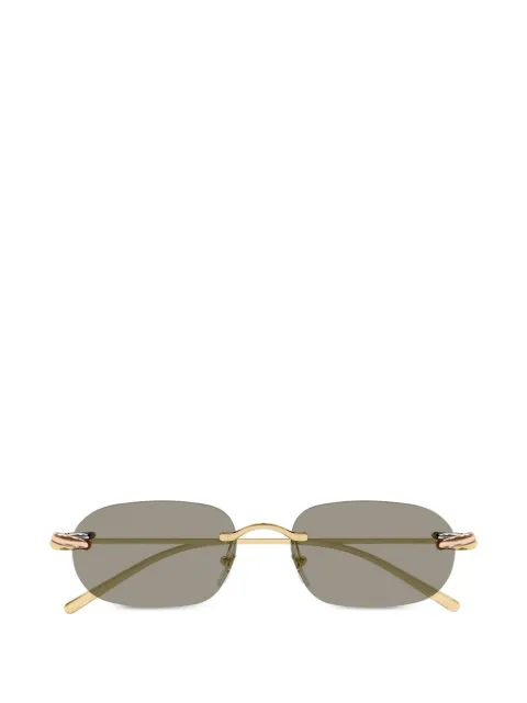 Cartier Eyewear Trinity rimless sunglasses