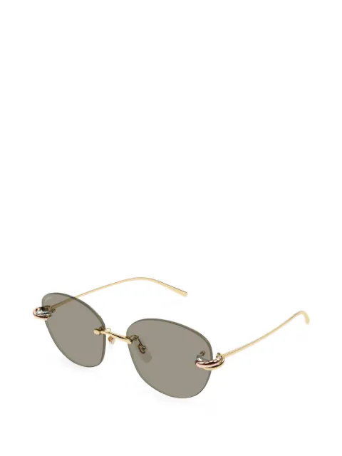 Cartier Eyewear Trinity rimless sunglasses