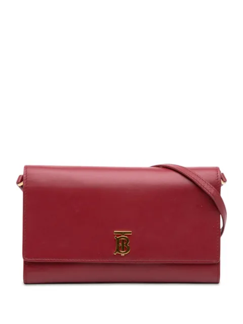Burberry Pre-Owned 2018-2026 Borsa a tracolla TB in pelle