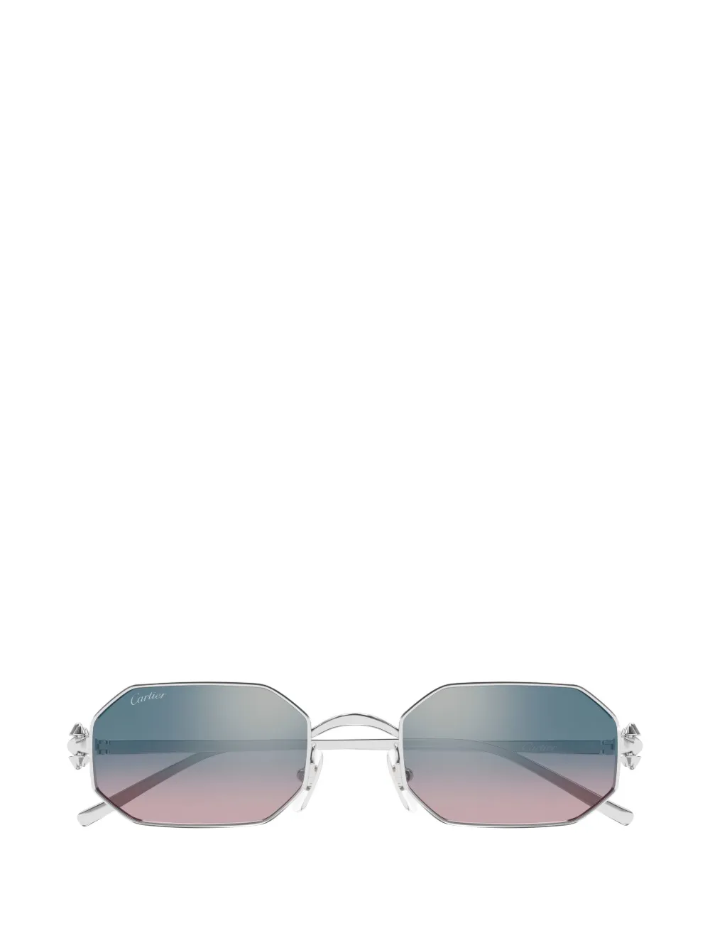 Cartier Eyewear geometric-frame sunglasses