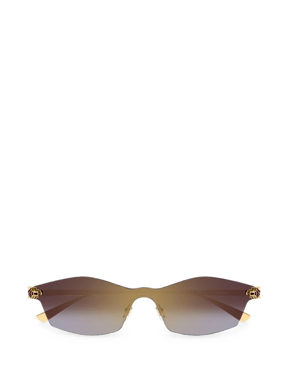 Cartier Eyewear Panthère de Cartier geometric-frame sunglasses