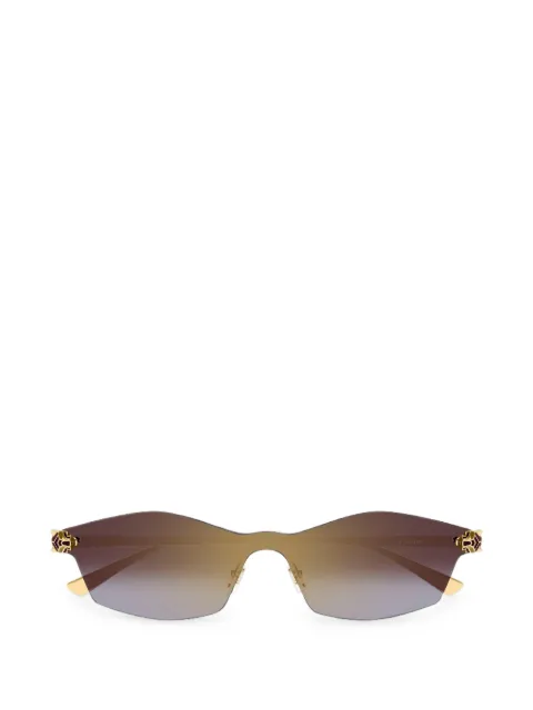 Cartier Eyewear Panthère de Cartier geometric-frame sunglasses