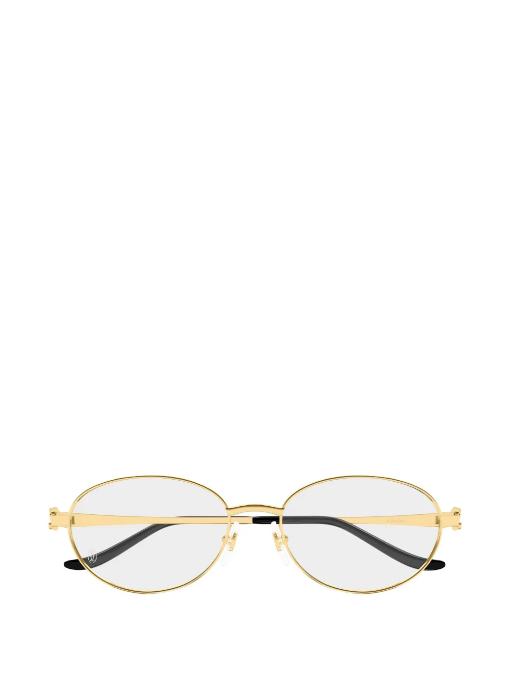 Cartier Eyewear Panthère de Cartier oval-frame glasses