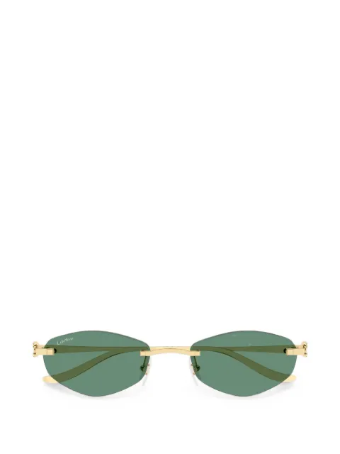 Cartier Eyewear Panthère geometric-frame sunglasses