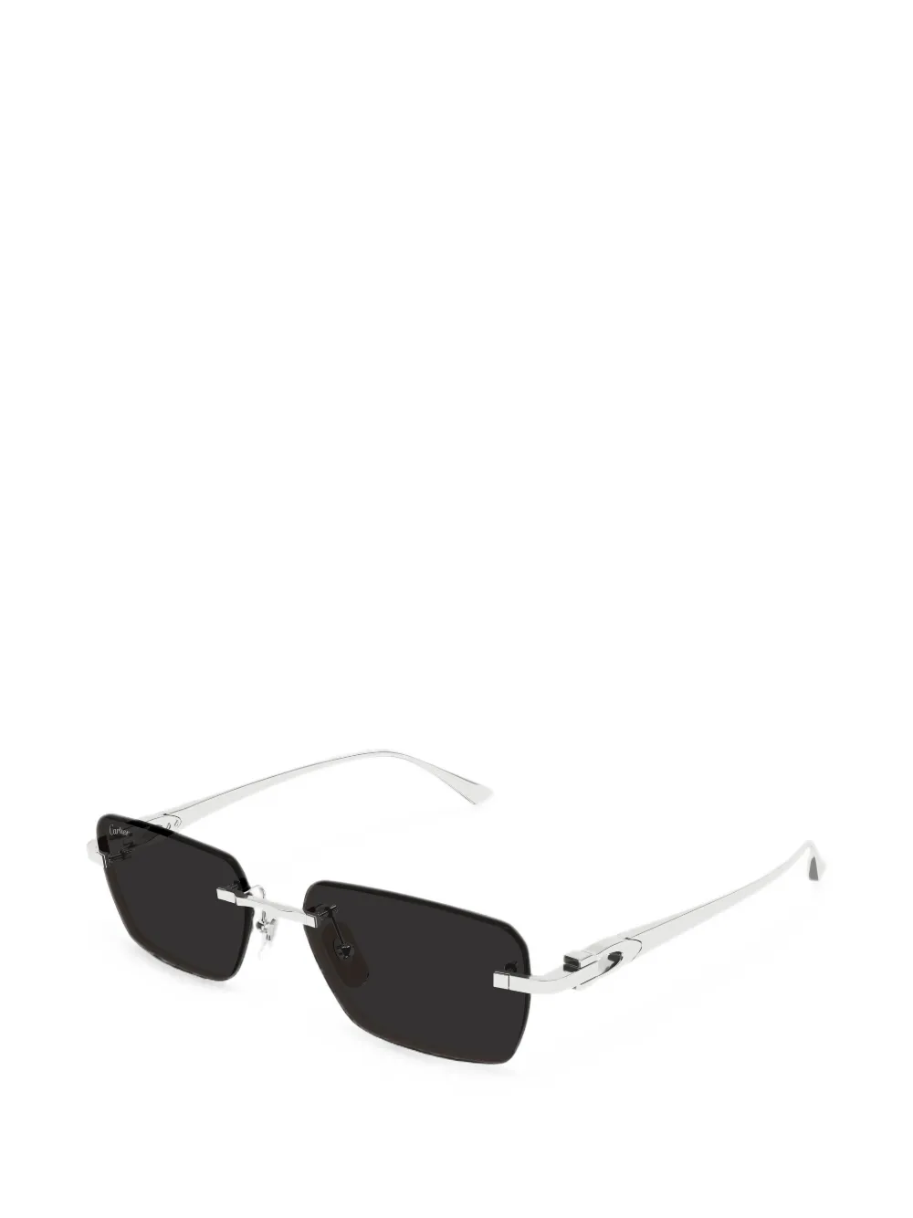 Cartier Eyewear rimless rectangle-frame sunglasses