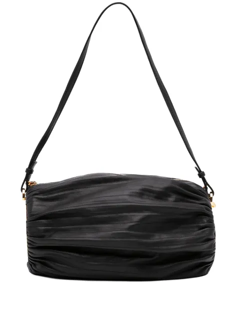 Loewe Pre-Owned 2021 Pleated Nappa Bracelet Pouch shoulder bag
