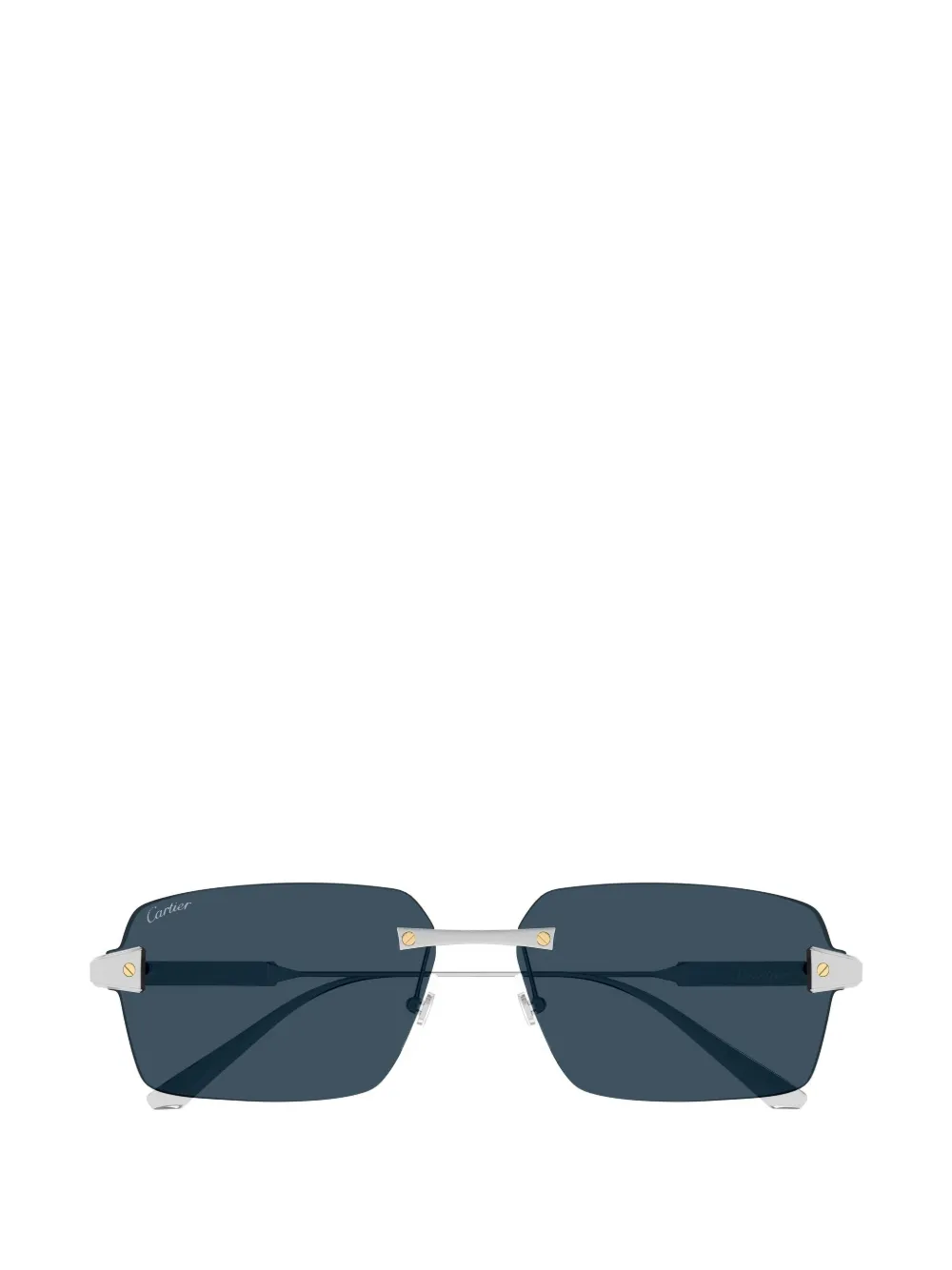 Cartier Eyewear Santos de Cartier rectangle-frame sunglasses