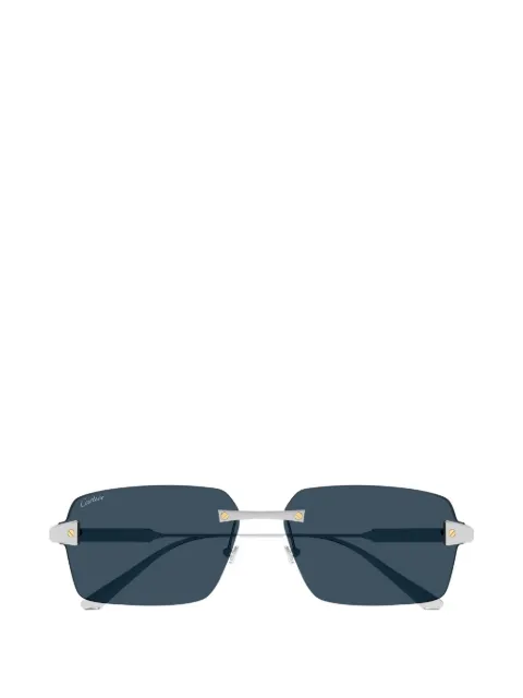Cartier Eyewear Santos de Cartier rectangle-frame sunglasses