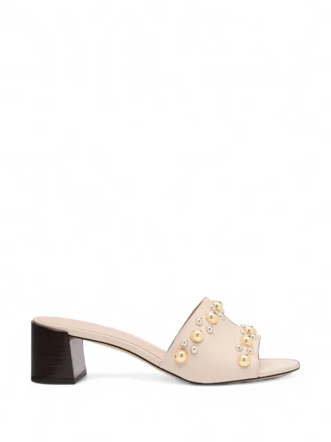 Stuart Weitzman Perry stud-embellished sandals