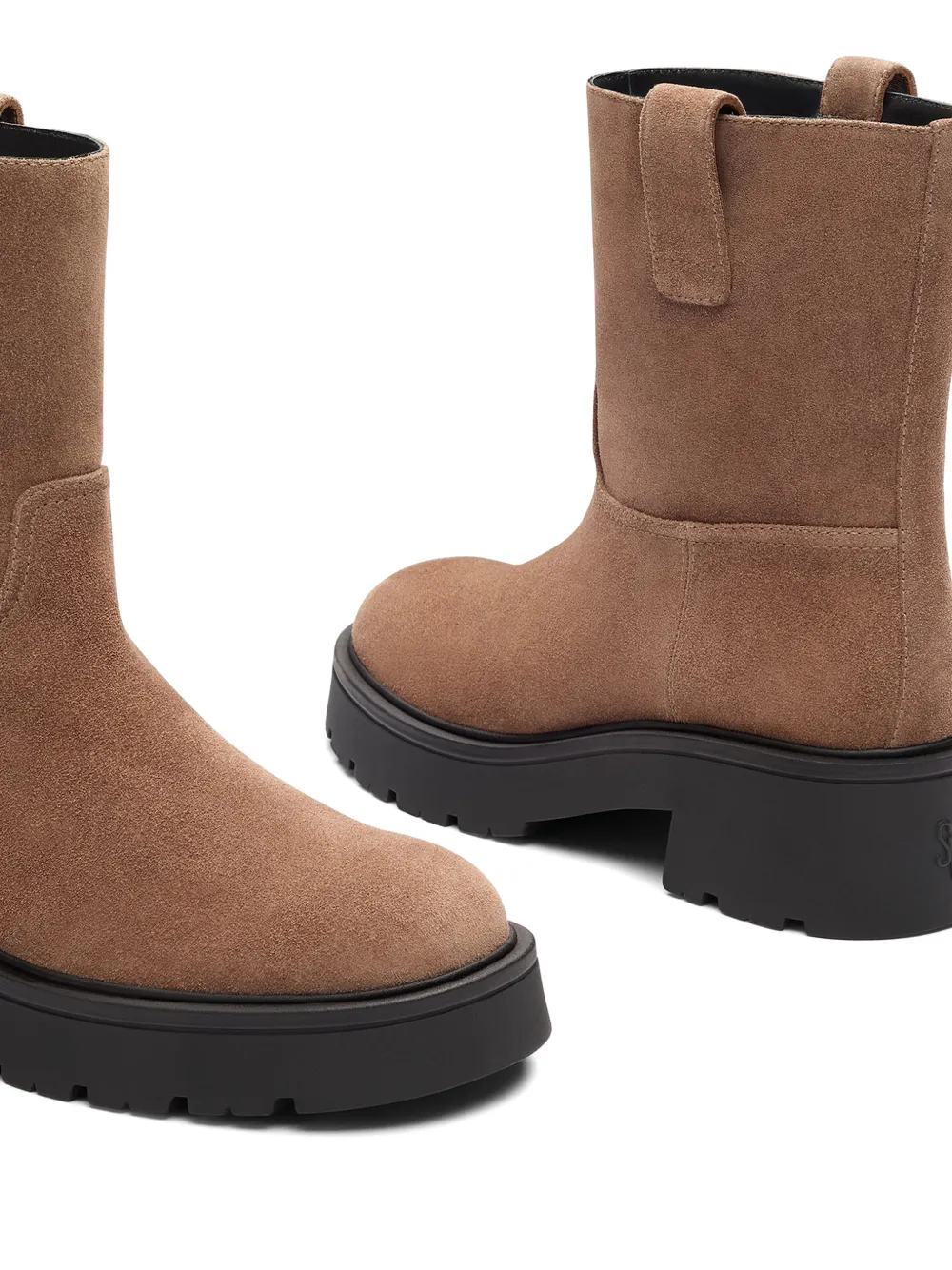 Stuart Weitzman Ren lug-sole ankle boots Bruin