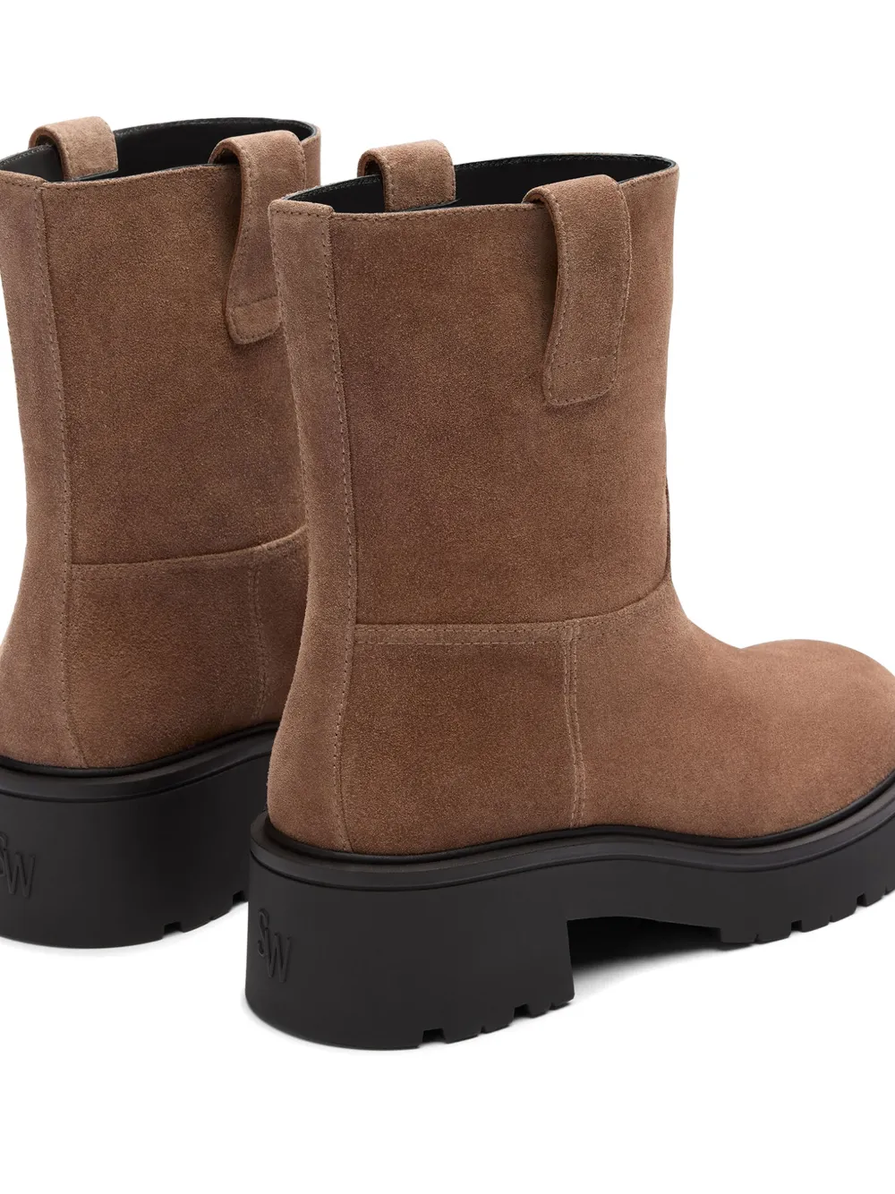 Stuart Weitzman Ren lug-sole ankle boots Bruin