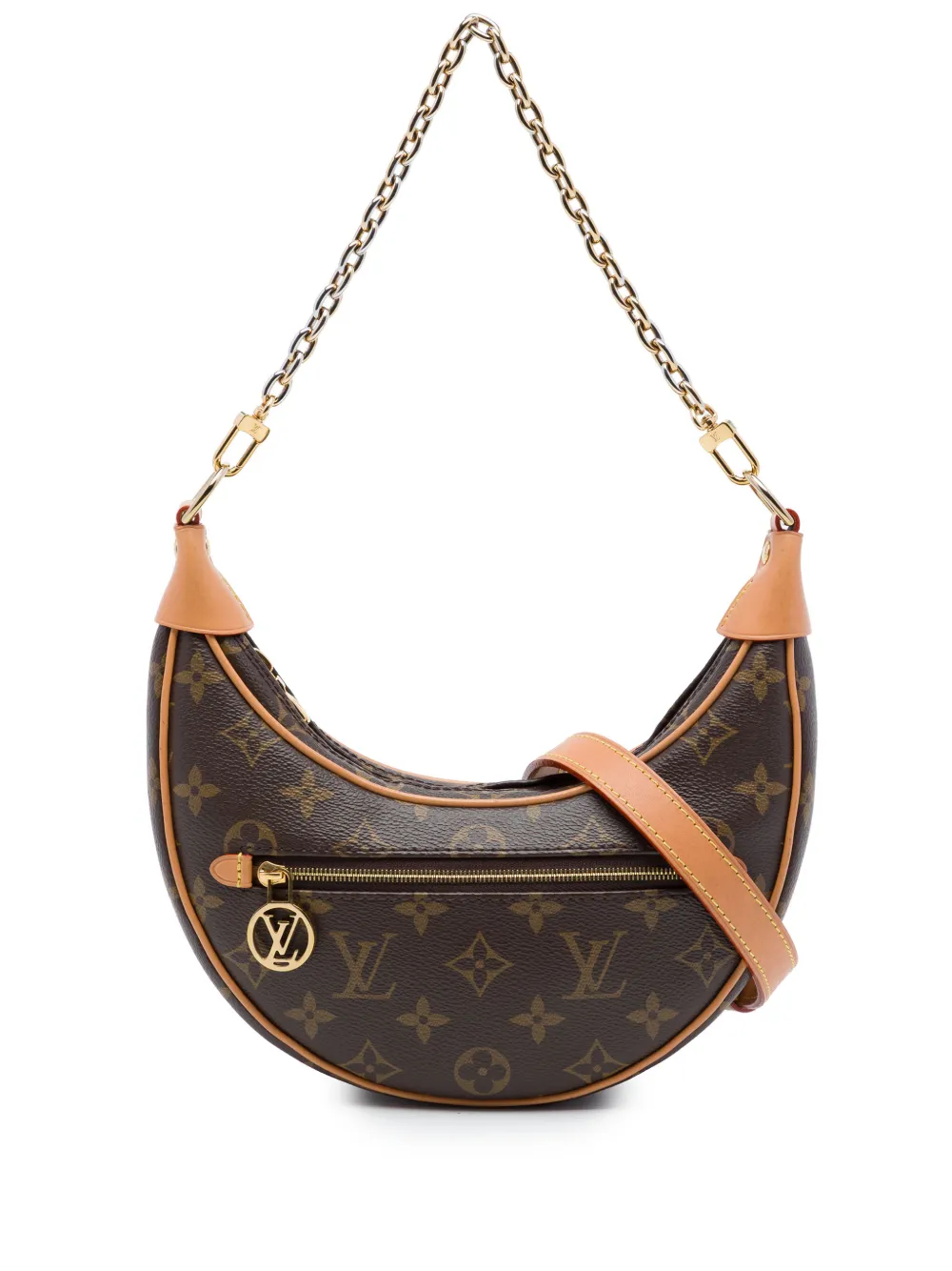 Louis Vuitton Pre-Owned 2021-2026 Monogram Loop satchel - Marrone