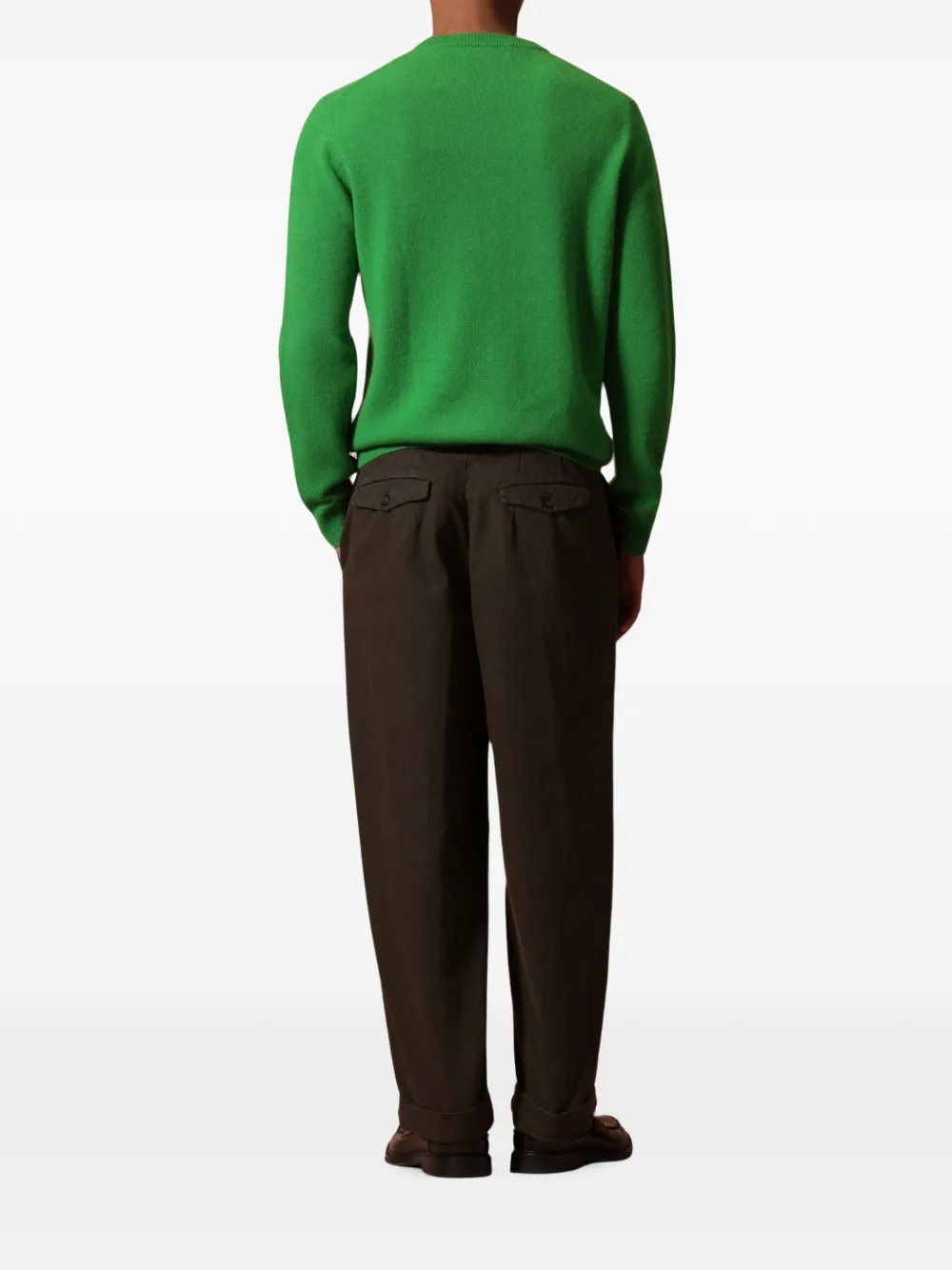 Ballantyne straight-leg trousers Groen
