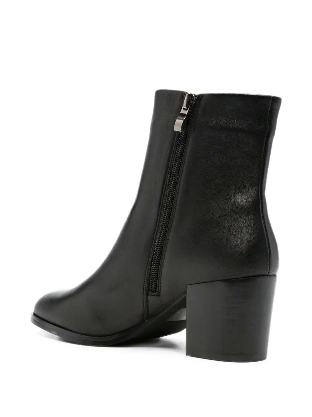 Bruno Premi leather ankle boots Zwart