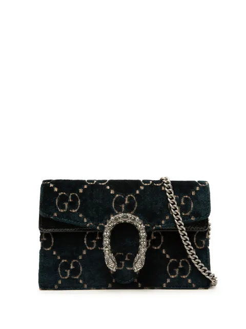 Gucci Pre-Owned 2000-2015 Mini GG Velvet Dionysus crossbody bag