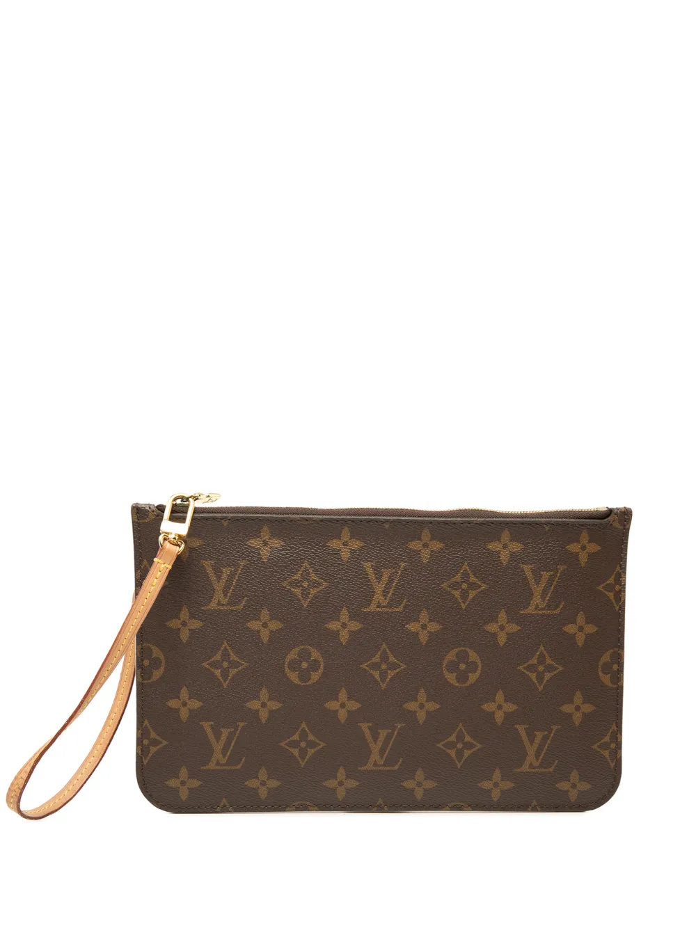 Louis Vuitton Pre-Owned 2020 Monogram Neverfull Clutch - Braun
