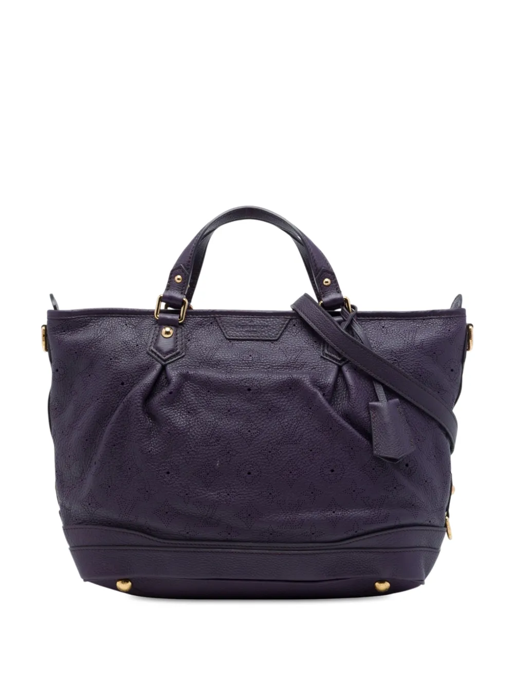 Louis Vuitton Pre-Owned 1990-2010 Monogram Mahina Stellar PM satchel - Purple