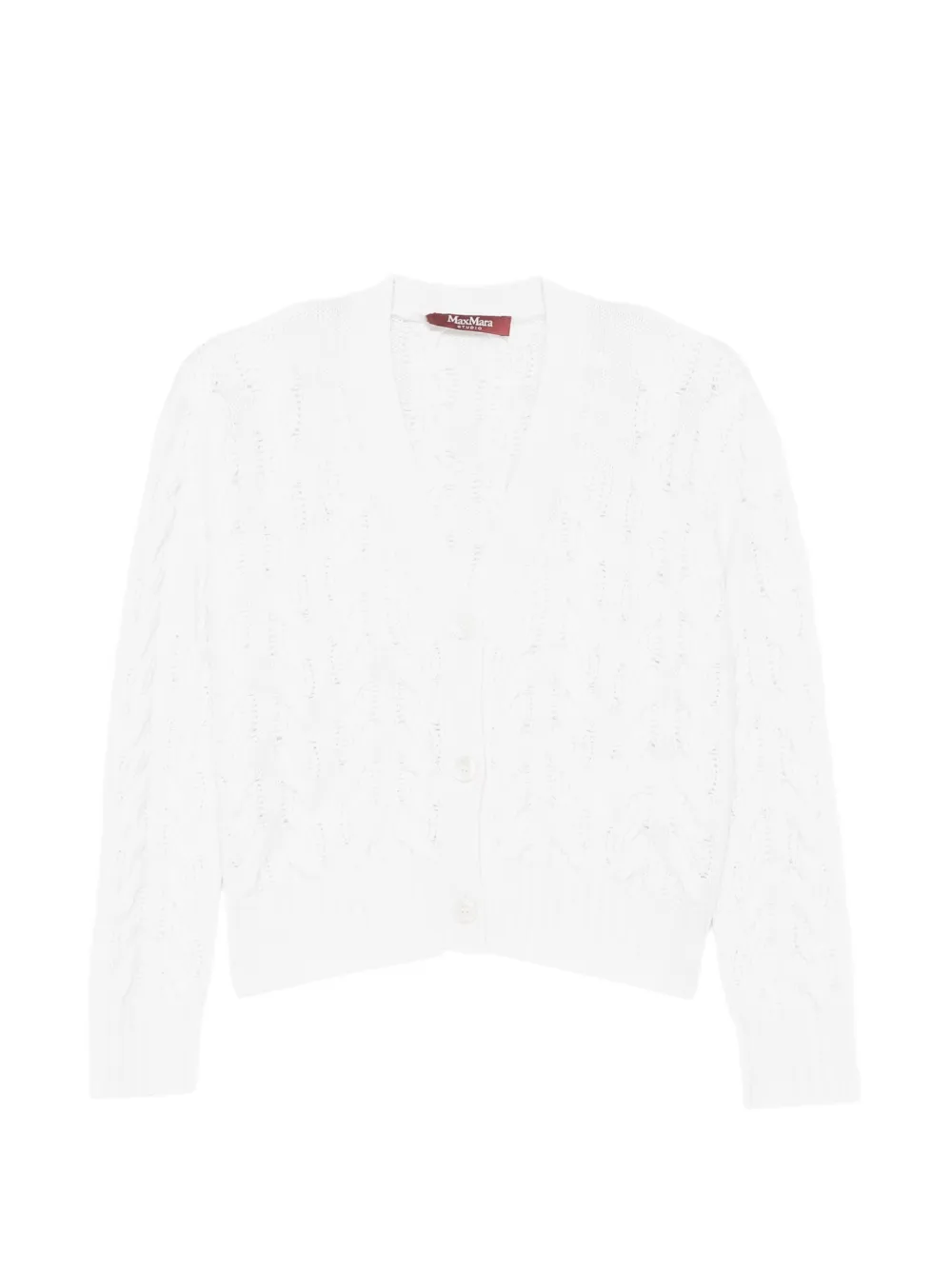 Max Mara cable-knit cardigan