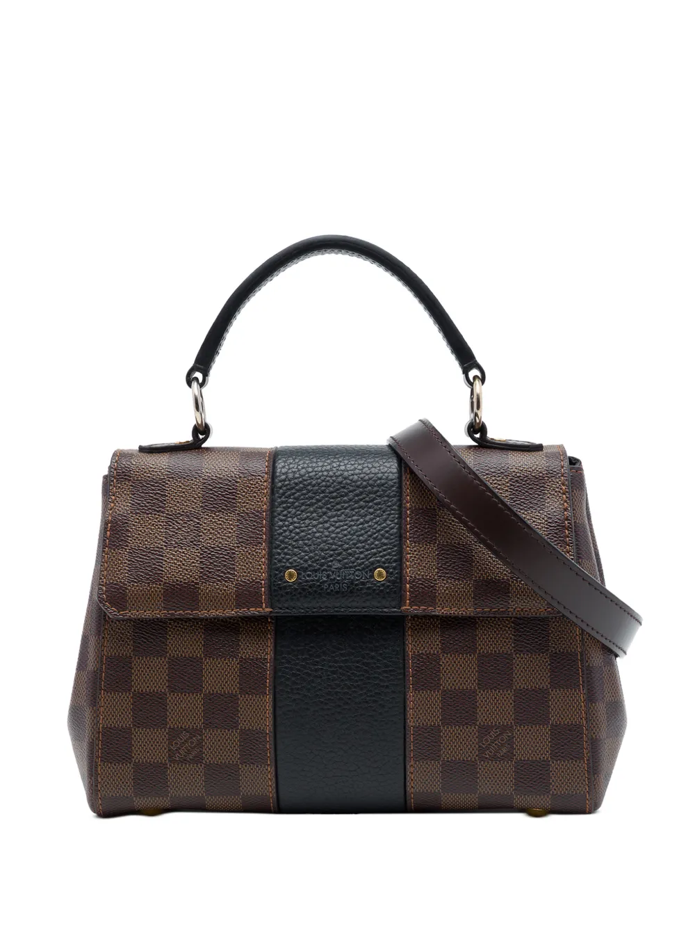 Louis Vuitton Pre-Owned 2018 Damier Ebene Bond Street BB satchel - Brown