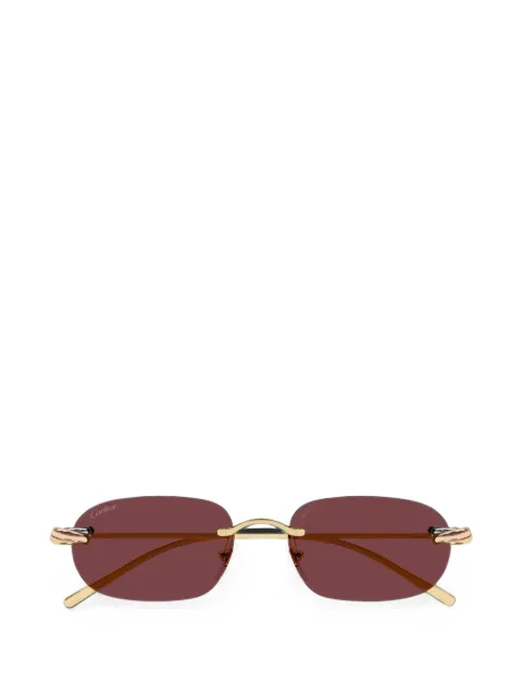 Cartier Eyewear rimless-frame sunglasses