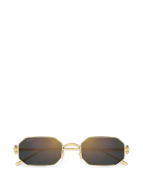 Cartier Eyewear lentes de sol con armazón geométrica
