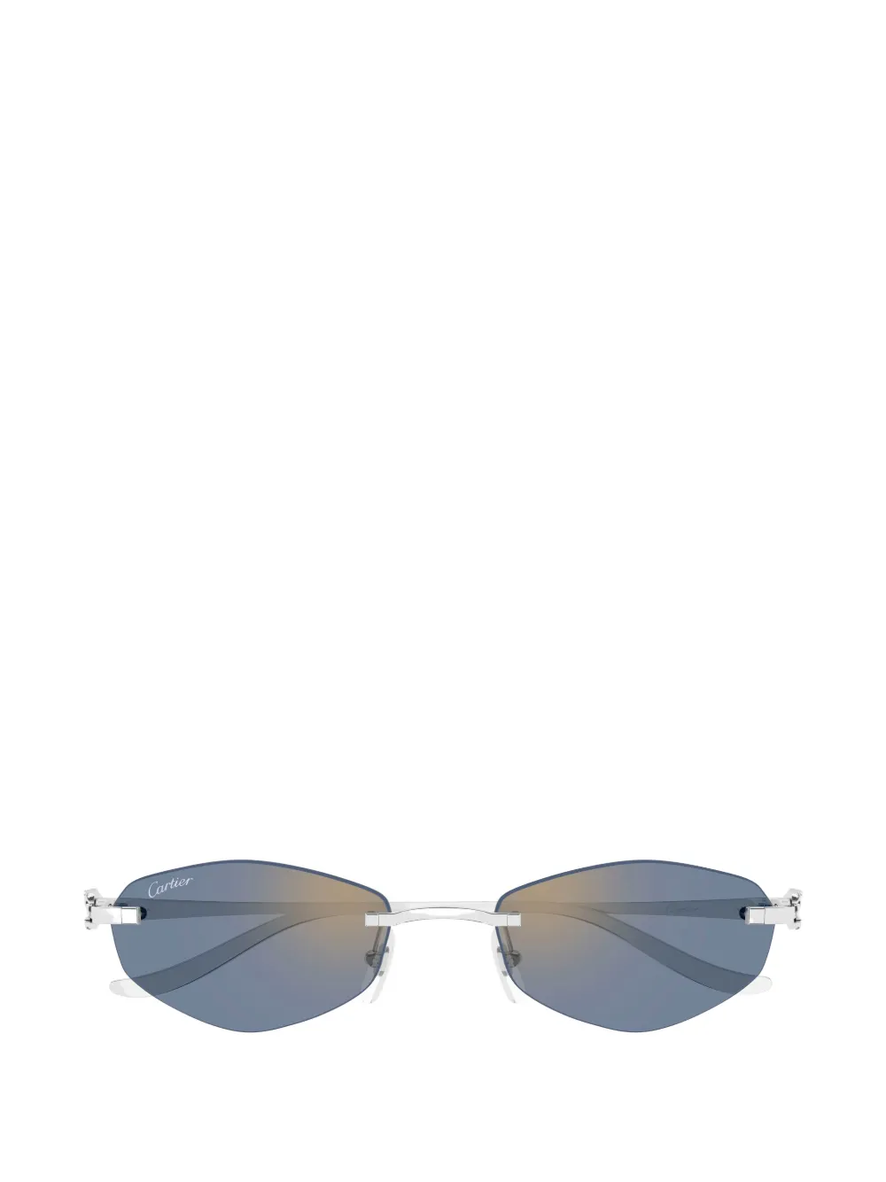 Cartier Eyewear geometric-frame sunglasses
