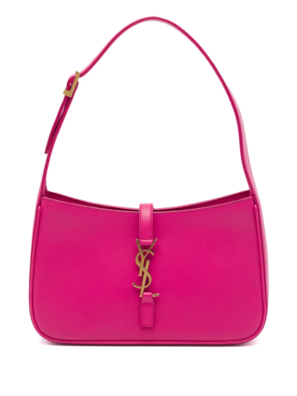 Saint Laurent Pre-Owned 2021 Smooth Calfskin Le 5 a 7 shoulder bag - Rosa