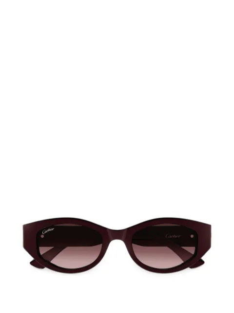 Cartier Eyewear logo-detail sunglasses