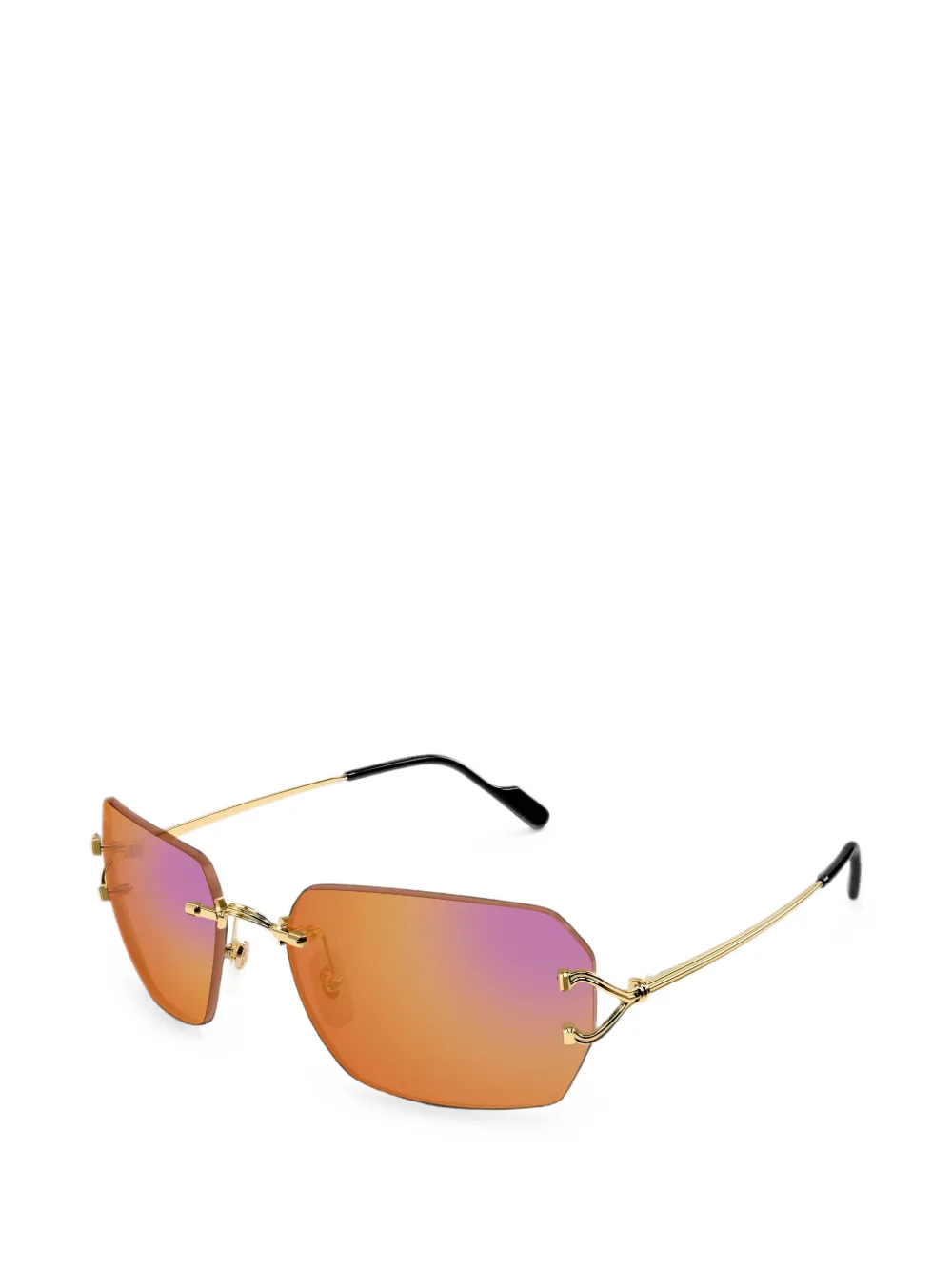 Cartier Eyewear rimless sunglasses