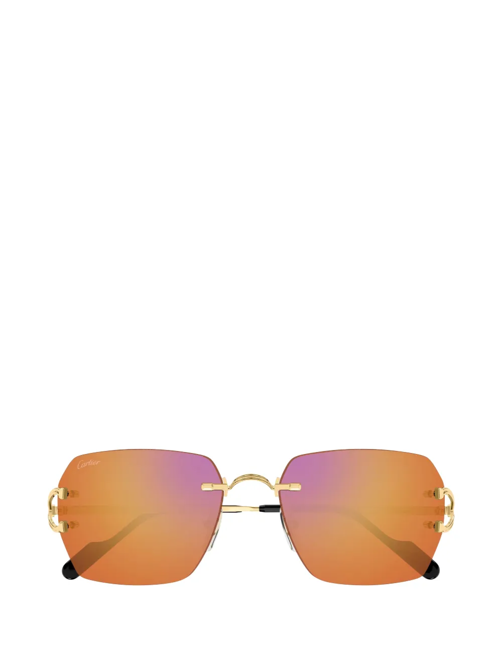 Cartier Eyewear rimless sunglasses
