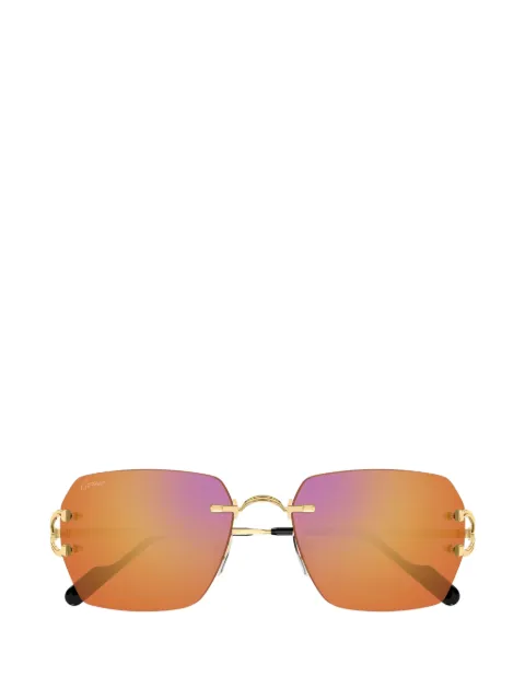 Cartier Eyewear rimless sunglasses