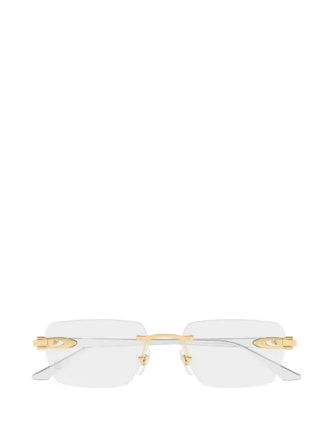Cartier Eyewear gafas rectangulares sin montura